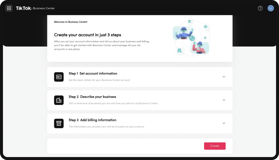 TikTok Business Manager Set up TikTok Business Manager Set up
